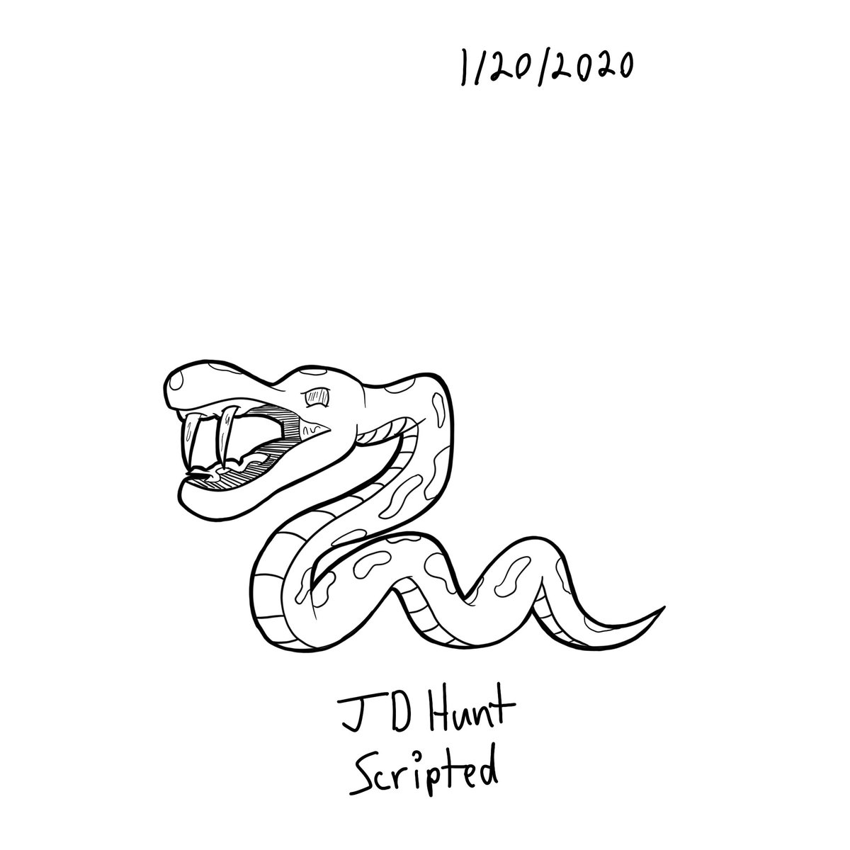 JDHuntScripted's tweet photo. So drawing from memory I knew there was a snake in Onett city but looked at the sprite and realized I could have taken this one in a completely different direction for my #DarkBound concept. Might need to get one of those do overs again.
#art #mashup https://t.co/aIZN4ATAyQ