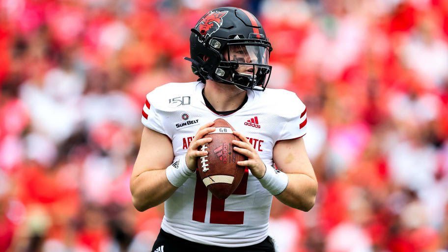 BlakeBost1's tweet photo. I am very Blessed and Honored to receive an offer from Arkansas State University! 🐺 https://t.co/9ETwMr0lM8