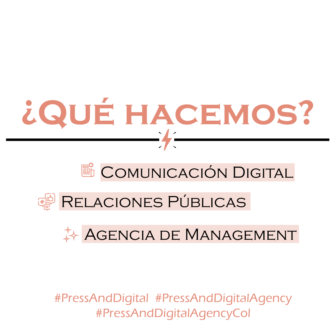 PressAndDigital's tweet photo. #Services | Press And Digital Agency ⚡
-Comunicación Digital 📲
-Relaciones Públicas 📰
-Agencia de Management ✨
¡Estamos listos para sorprenderte en este 2020! ✨
#PressAndDigital
#PressAndDigitalAgency
#PressAndDigitalAgencyCol https://t.co/BwJsRZXsHF