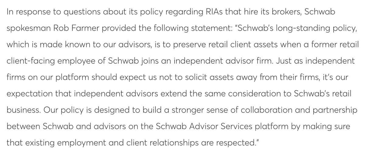 BrightLightsLLC's tweet photo. Way to go, @CharlesSchwab, looking out for your best interests and not your clients. If I was a client reading your response, I'd want to leave. Good stuff, @jessicakmathews 

https://t.co/6qyyZ34Zuv https://t.co/iammTt9DVu