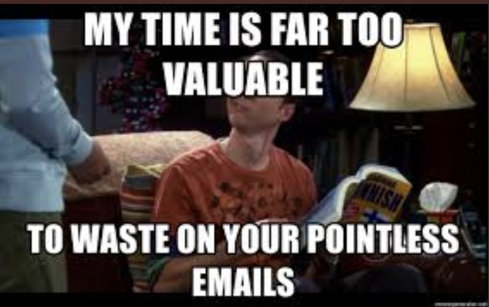 PremiumChat4's tweet image. Are you thinking this?

My time is far to valuable to waste on your pointless emails.

It pays to chat with PremiumChat.co

#chat #getpaidtochat #makemoneyonline 

Click here ►