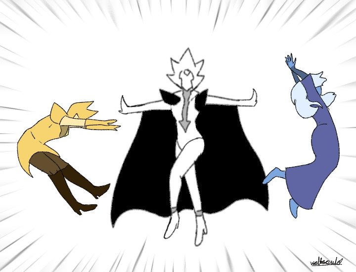 Use t-pose to assert dominance #stevenuniverse #whitediamond