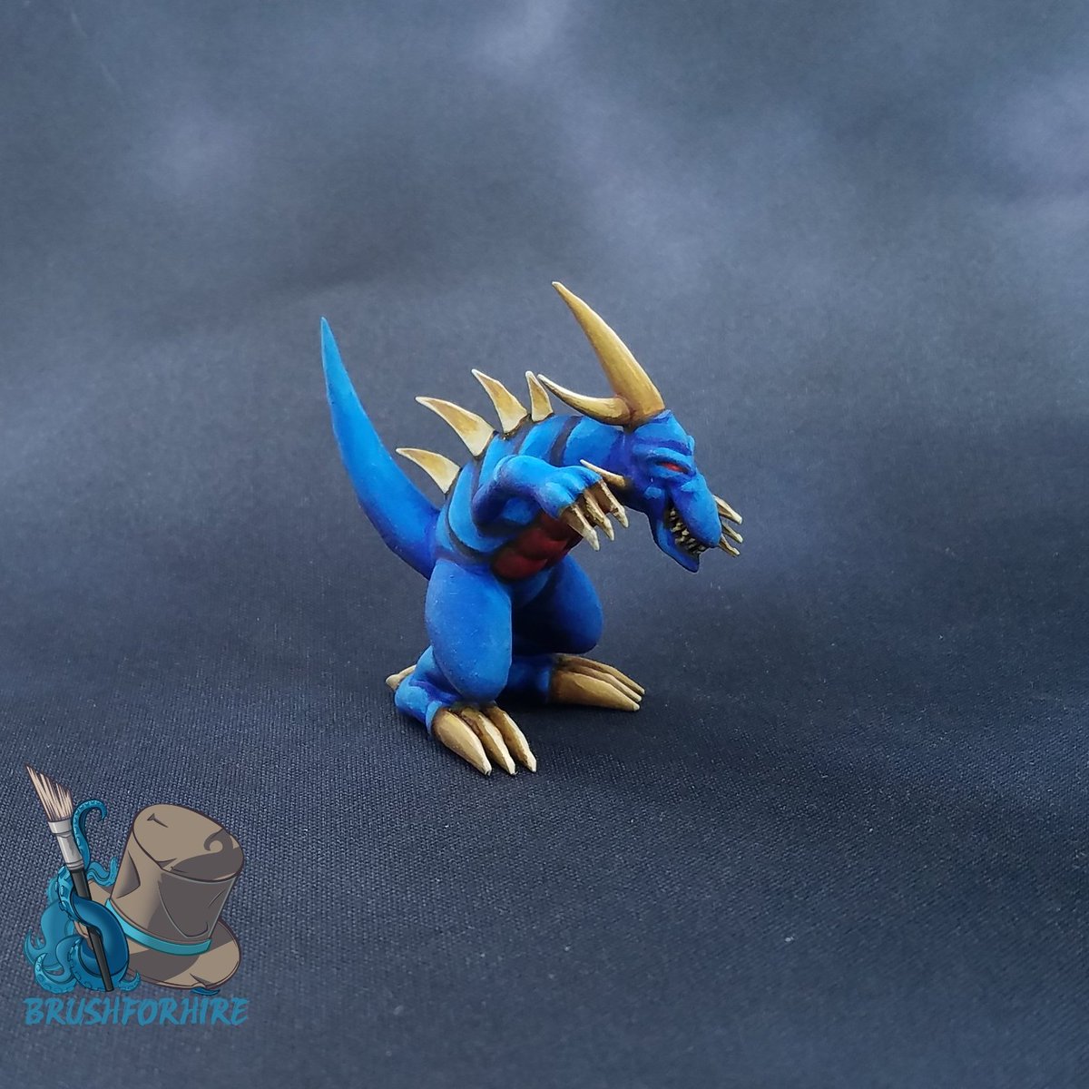 brushforhire's tweet photo. Something a little different. It is a 3d printed resin dragon from Yugioh.

#dragon #yugioh https://t.co/WICSLLKmp8