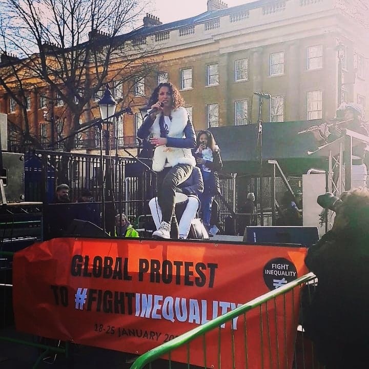 KamitanArts's tweet photo. #KamitanArts starting the NuYear & NuDecade raising #Global awareness on what's most important 4the survival of us all! #EmpresS1Egypt #الامبراطورةالاولي with @sarahsaxophone @juniortomlin #Poetry4Grenfell #ChloeC @equalitytrust @FightingInequality Sat #Whitehall #FightInequality https://t.co/L0BuGS7PXm