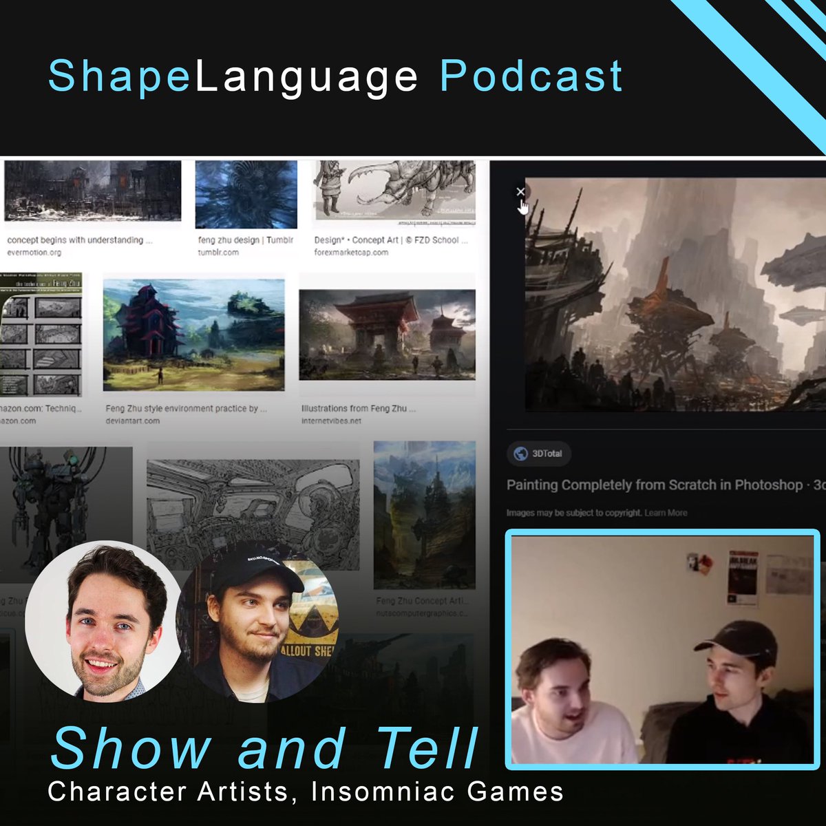 Shape_Language's tweet image. Starting 2020 off with a Show &amp;amp; Tell Inspirations episode!! Link to channel in the description! This new year will bring new challenges and tons of fun guests! Stay tuned!
.
#podcast #gameart #professional #games #characterart #3d #3dart #art #blizzard #bioware #insomniacgames