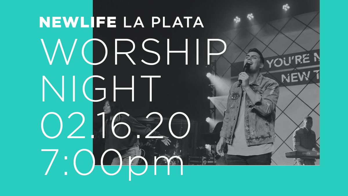 NEWLIFE_LIVE's tweet photo. Get ready for our first worship night of the new year! Please take note of the adjusted date! https://t.co/7WB7mP74aM