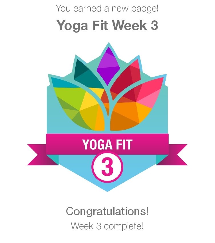 nikxandria's tweet photo. Forgot to post my new badge from Saturday! Today was the start of the final week! 🧘‍♀️ Still can't quite do crow or a headstand but am doing my best!☺️ #fitnik https://t.co/BRX0Uh5Rnt
