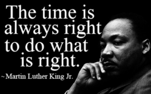 jamesvgingerich's tweet photo. The time is always right. #MartinLutherKing #Quotes #MondayMotivation #MondayThoughts https://t.co/VMoKbGsXiF