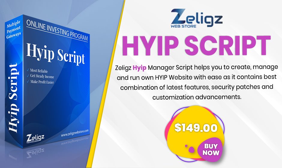 joe_thomas198's tweet photo. A highly secured and well-organized Script for your cryptocurrency business is #HYIP_Script, it runs your #crypto #investment #business very easy and fast. If you want to Buy HYIP Script at a reasonable price, contact Zeligz Web Store: https://t.co/Ay5ekevYrN https://t.co/S2T7oIeBaA