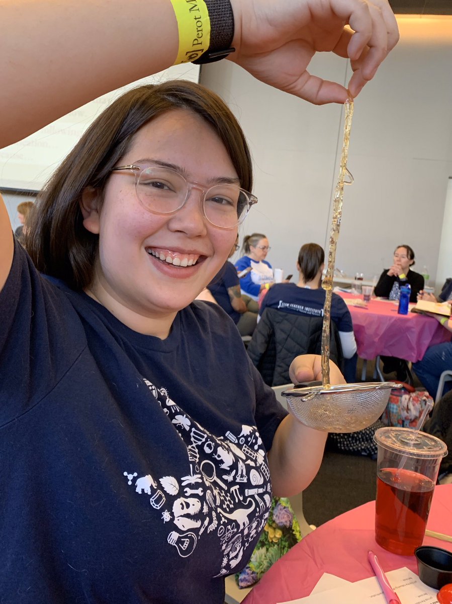 mssarahgooding's tweet photo. From spherification, friendship bread starter, homemade rootbeer, and honey comb candy. Today was a learning filled day about the chemistry of culinary. #STEMinstitute #CREcoyotes https://t.co/J44y3OsnMB