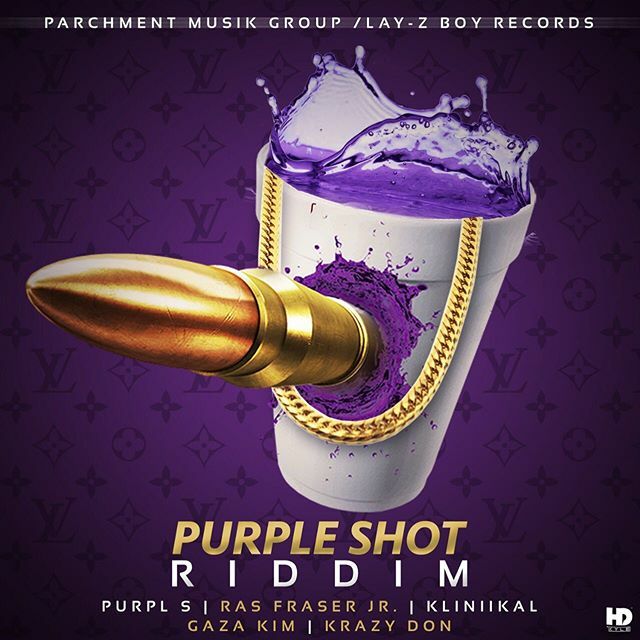 iamhdkyle's tweet photo. Purple Shot Riddim Featuring Gaza Kim, Purpl S, Ras Fraser JR, Kliniikal &amp; Krazy Don. https://t.co/15myUXgbc7