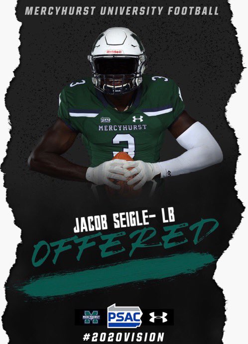 Seigle_5's tweet photo. Beyond blessed and honored to receive my 8th offer to Mercyhurst University! @CoachSFriend @Hanna_Tribe https://t.co/Luqw45S0K2