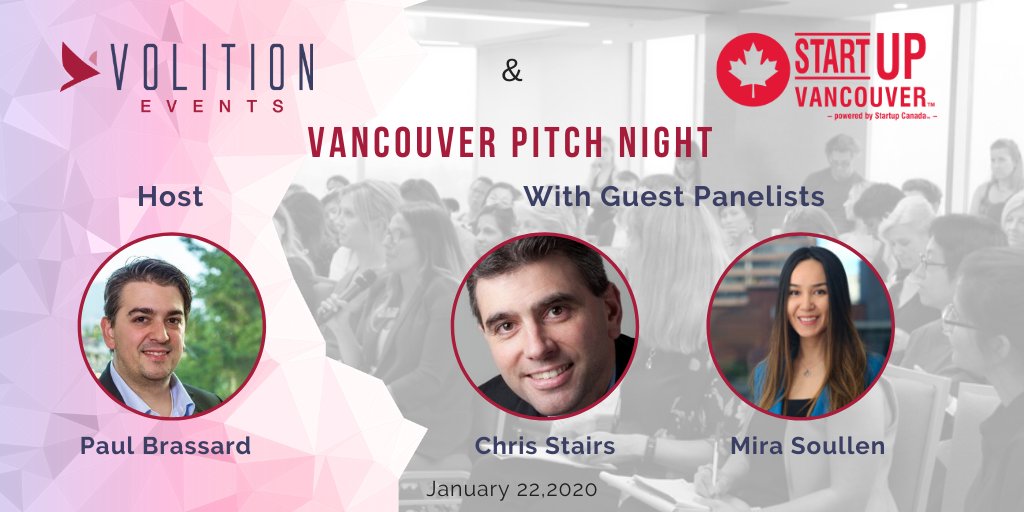 thisisvolition's tweet photo. Get your ticket for our #PitchNight #Vancouver this Wednesday at @mobify !
https://t.co/5g4bit2Zj5
#thisisvolition @Startup_YVR https://t.co/4c5BOXVNmv