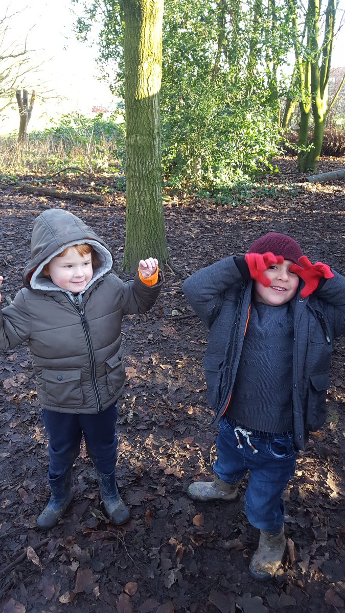 BranchingOutUH's tweet photo. EYFS think that the Gruffalo and his friends might be living in our woods...  what do you think? @UptonHeathCE #forestschool #thegruffalo https://t.co/NX1xPGDyi3