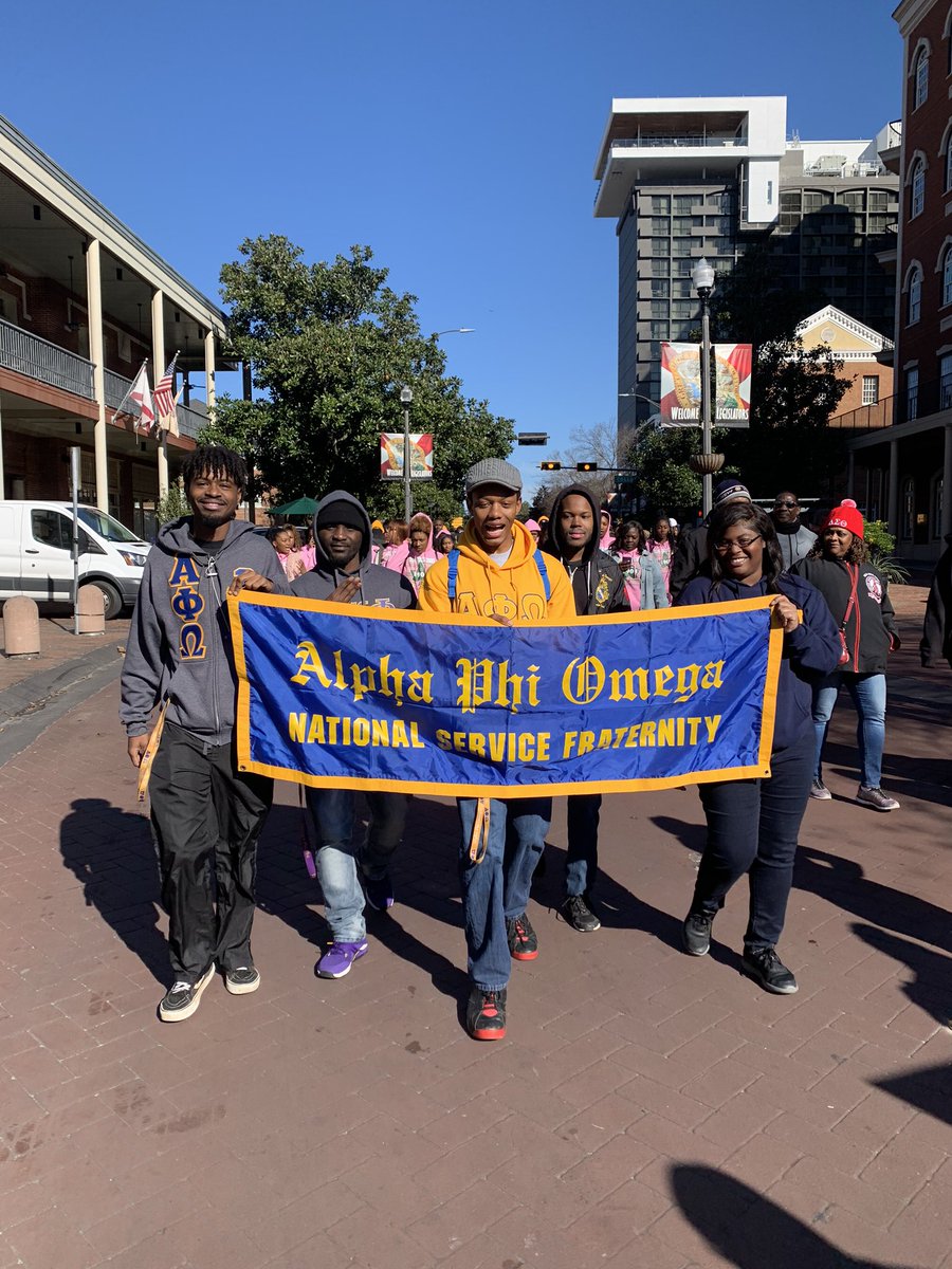 KD_APHIQ's tweet photo. Happy MLK Day from KD! It was great participating in this year’s annual March. #LFS #KD #APO #LFS https://t.co/ysyJW8U6I2