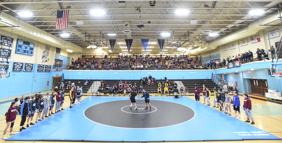 carrollvarsity's tweet photo. There's plenty on the line Wednesday when @ManValWrestling takes on @CavsWrestling in a pivotal Carroll County dual meet. STORY: https://t.co/6Ga5C4su8p #CVWrestling https://t.co/Epwk8cNpXJ