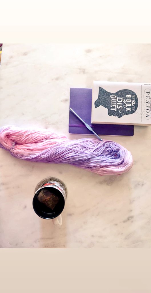 knotanki's tweet photo. Finding ombre yarns here is hard. So I tried to make some of my own. The colours are far softer than I intended but I'm not unhappy 😍🦄

#crochet #handdyed #yarn https://t.co/YBpV0S0wVF