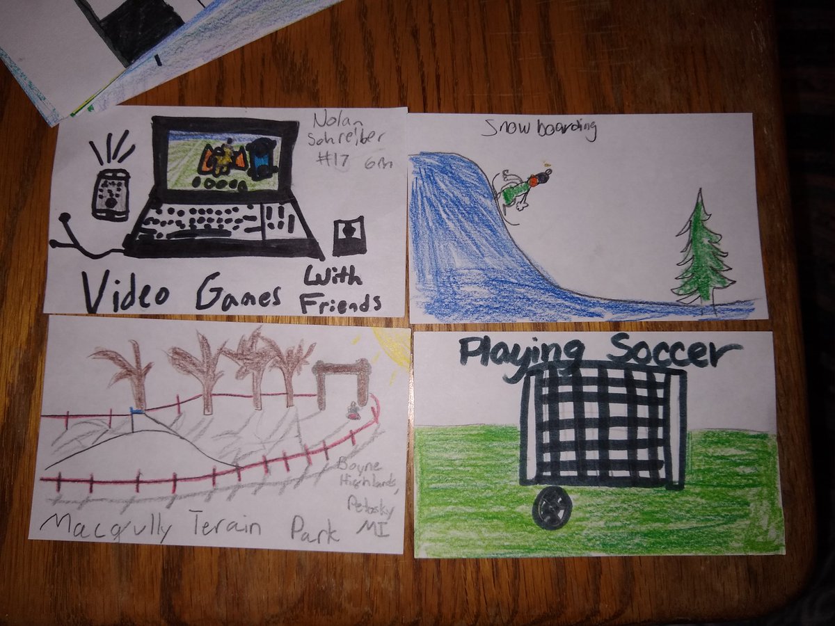 GrandvilleHc's tweet photo. Some of the post cards that were mailed https://t.co/sEVkBJnEyc