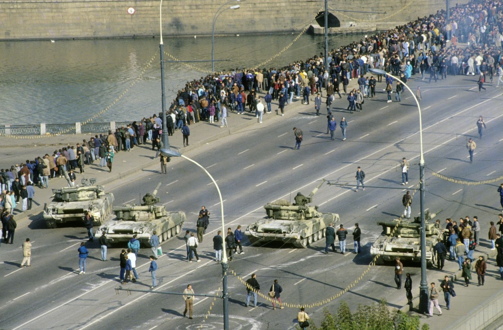 Бои в Москве 1993