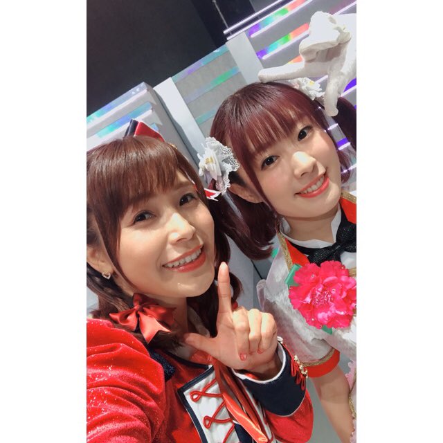 μ's💗高坂穂乃果役新田恵海さん つんさんとも撮って頂きました💐 つん