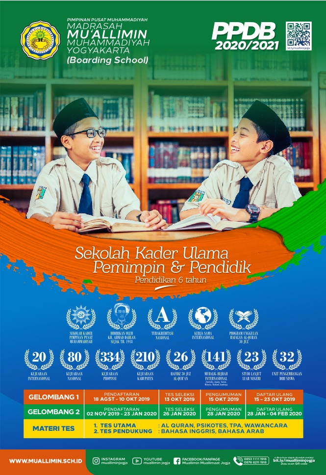 muhammadiyah's tweet photo. Assalammu'alaikum SobatMu.
Tahap akhir gelombang 2 PPDB 2020/2021 @MualliminYK sedang berlangsung dan akan berakhir 23 Januari 2020. Jangan sampai terlewat, catat tanggal dan prosesnya!
Info lebih lanjut hubungi cp yang tertera di gambar.
#Muhammadiyah #Pendidikan #Muallimin https://t.co/QtCnQz7FzS