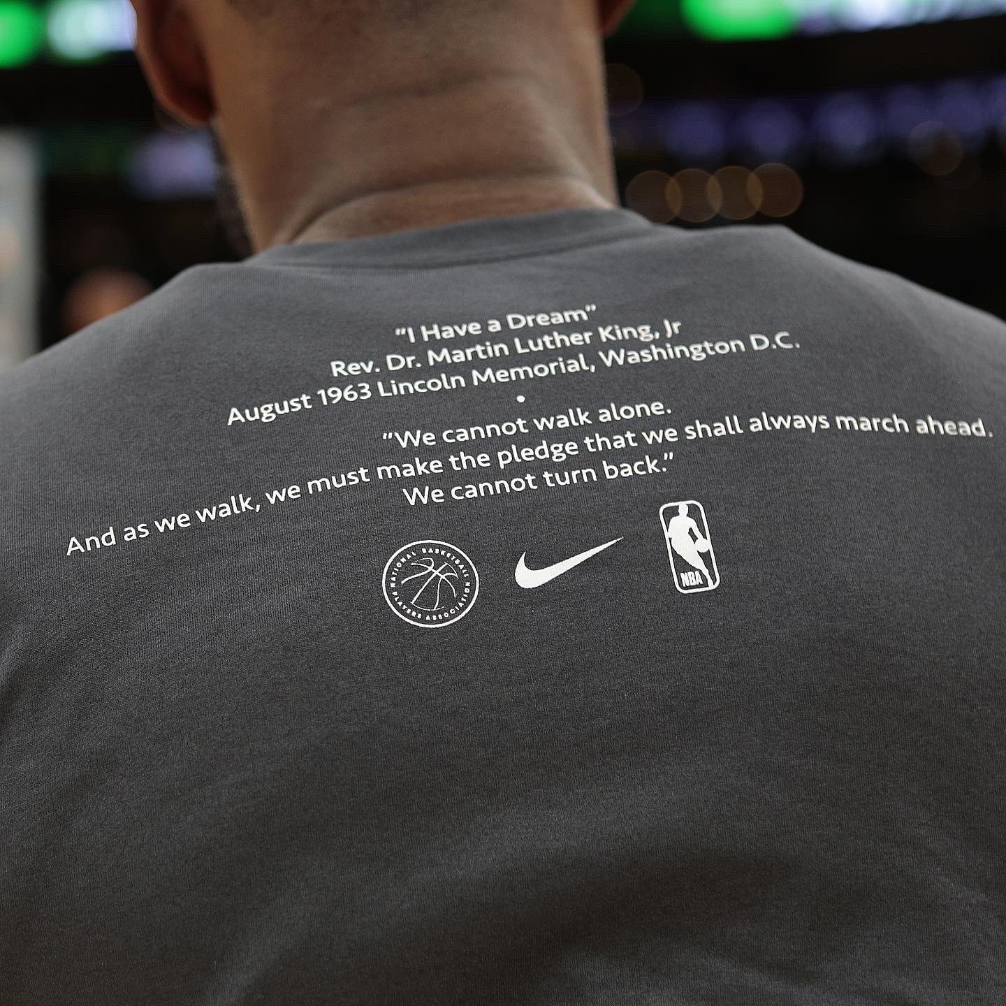 nba we cannot walk alone