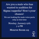 Photo by Sigma'cappella (@sigmacappella)