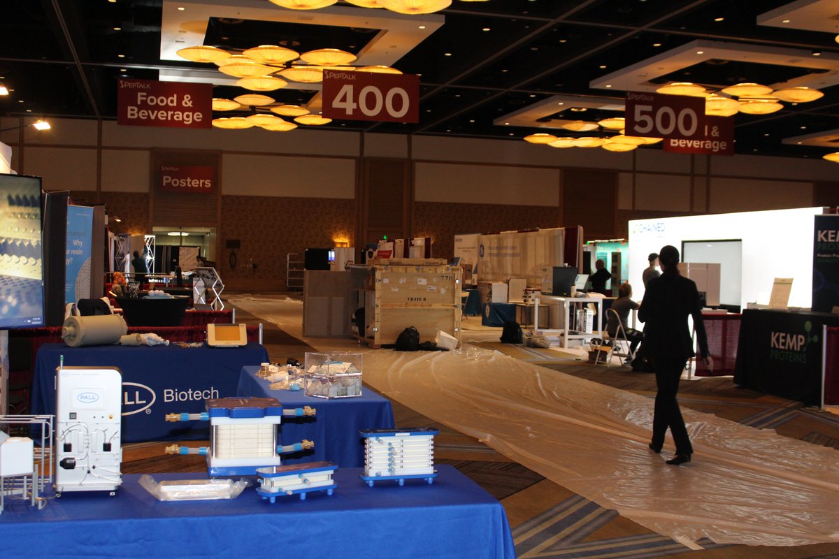 mab_chi's tweet photo. Just one hour to go until the PepTalk 2020 Reception and Grand Opening of the Exhibit Hall - almost ready . . . https://t.co/in3Soifiqq