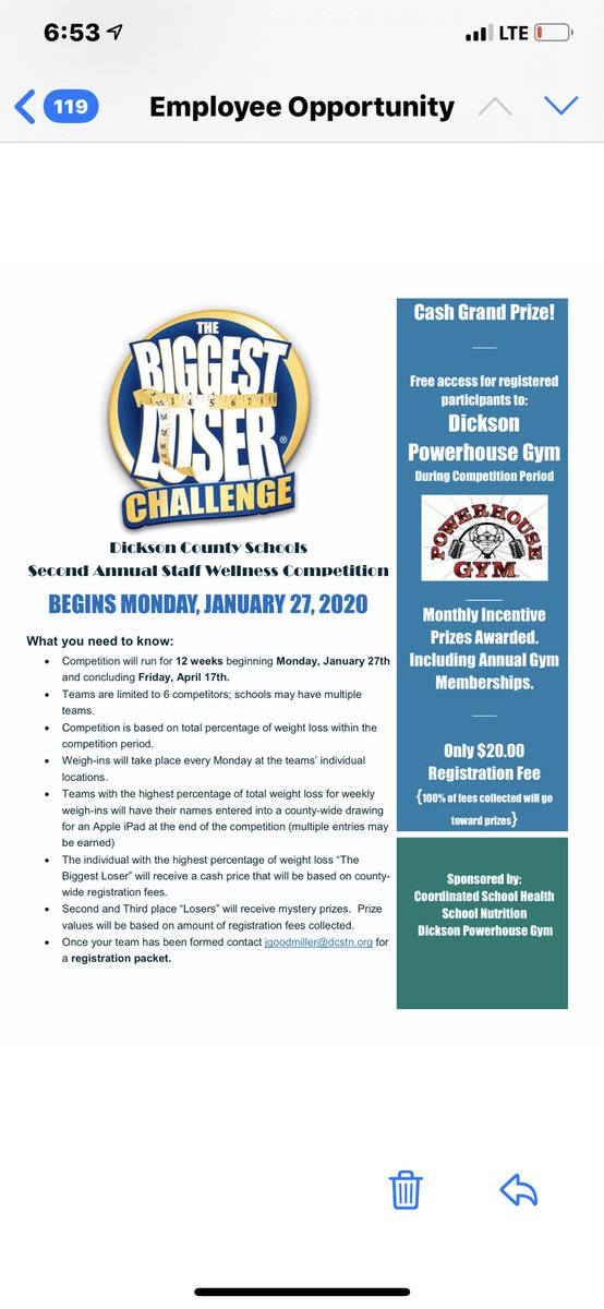 Biggest Loser Challenge back for Dickson Co. Schools