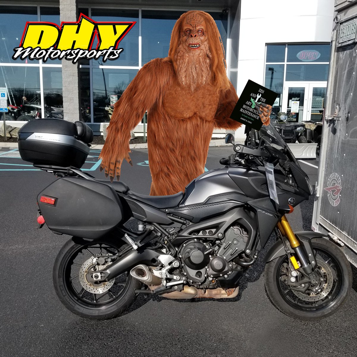 DHYNJ's tweet photo. Congratulations to Timothy on his purchase of this 2015 #Yamaha #FJ09. This is a bike that knows how to find #adventure. Thank you for choosing #DHYMotorsports! #mynewride #clicktohelpmewinagiftcard #Sasquatch
Sales Rep: Bill Funck | Bill@dhy.com https://t.co/iOSHaEODvq