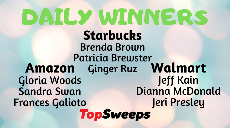 topsweepsprize's tweet photo. Here's to U, winners!! 🥳 Help me tag them below!! 👇

Keep entering for UR chance to win a $10 Amazon gift card here: https://t.co/XV68bUy7YI

#TSGiveaways #TopSweeps #GiftcardGiveaway #DailyWinners #TSWinners #Amazon https://t.co/GaTKTkIJSj