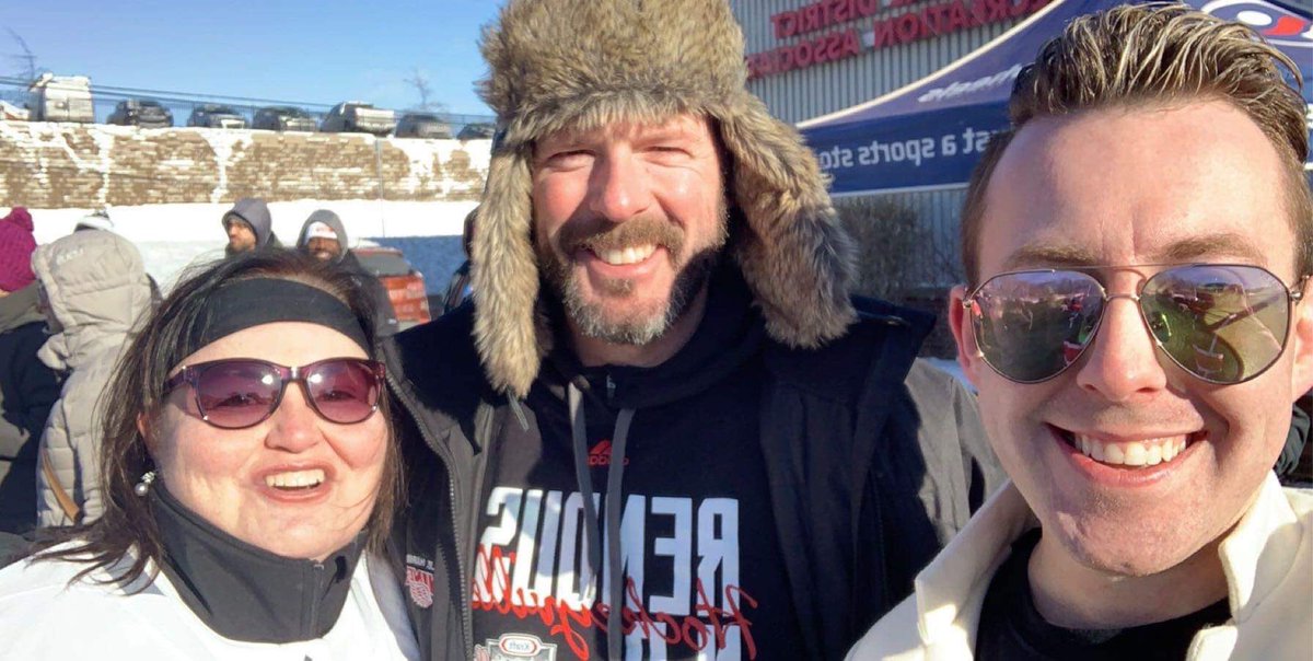 <a href="/hockeyville/">Kraft Hockeyville</a> <a href="/WeAreRenous/">WeAreRenous</a> #rallyforthevalley <a href="/Nikki_Reyes/">nikki reyes</a> <a href="/NHL/">NHL</a> @PR_NHL some Renous NB supporting Tyne valley PEI #NBPROUD #eastcoastpride