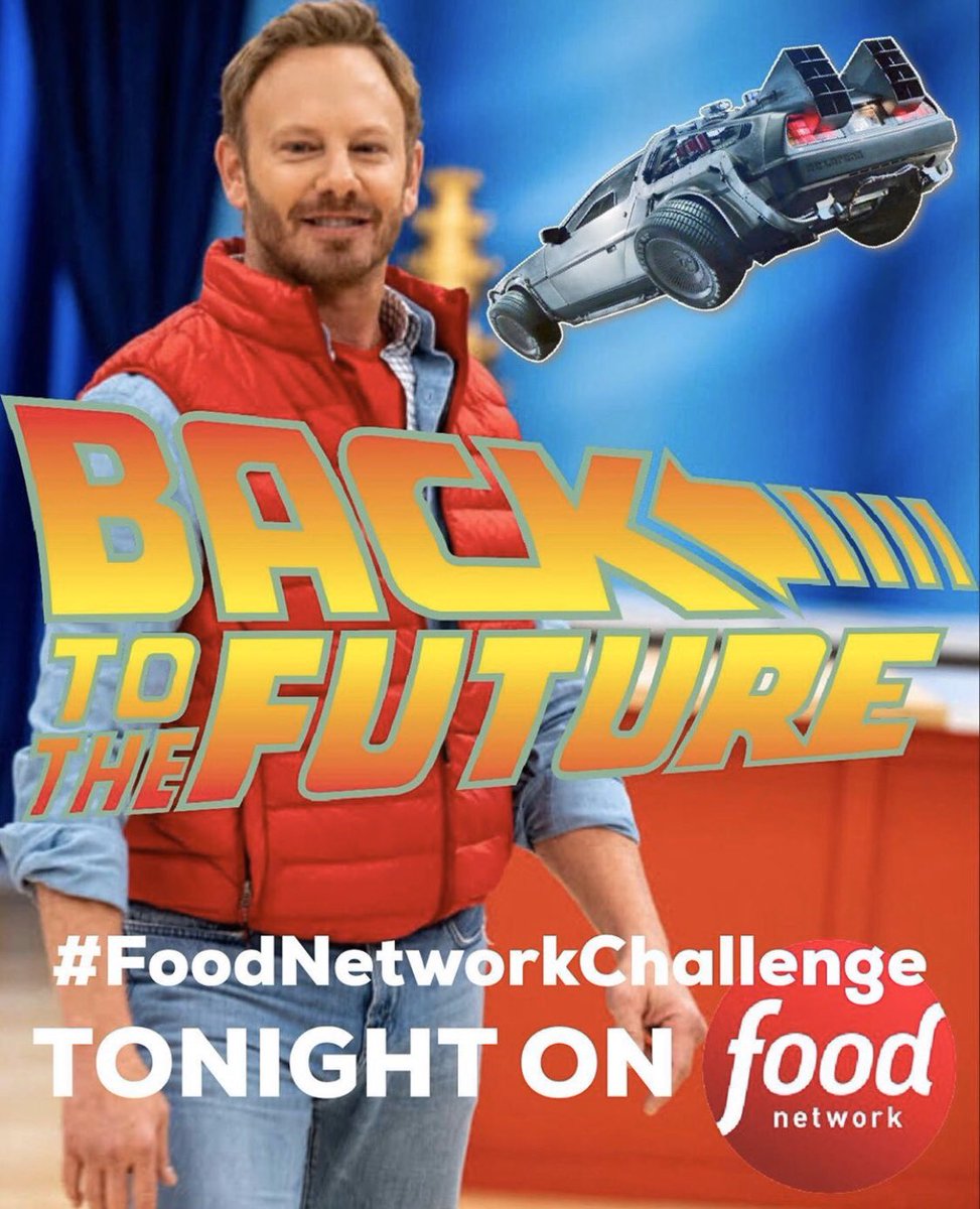 bttfHQ's tweet photo. Did you ever see storm clouds with lightning made of sugar? Check out tonight’s episode of #FoodNetworkChallenge hosted by @IanZiering where the bakers go Back to the Future for inspiration! 🔥⚡️ https://t.co/i6oLg9CLLc