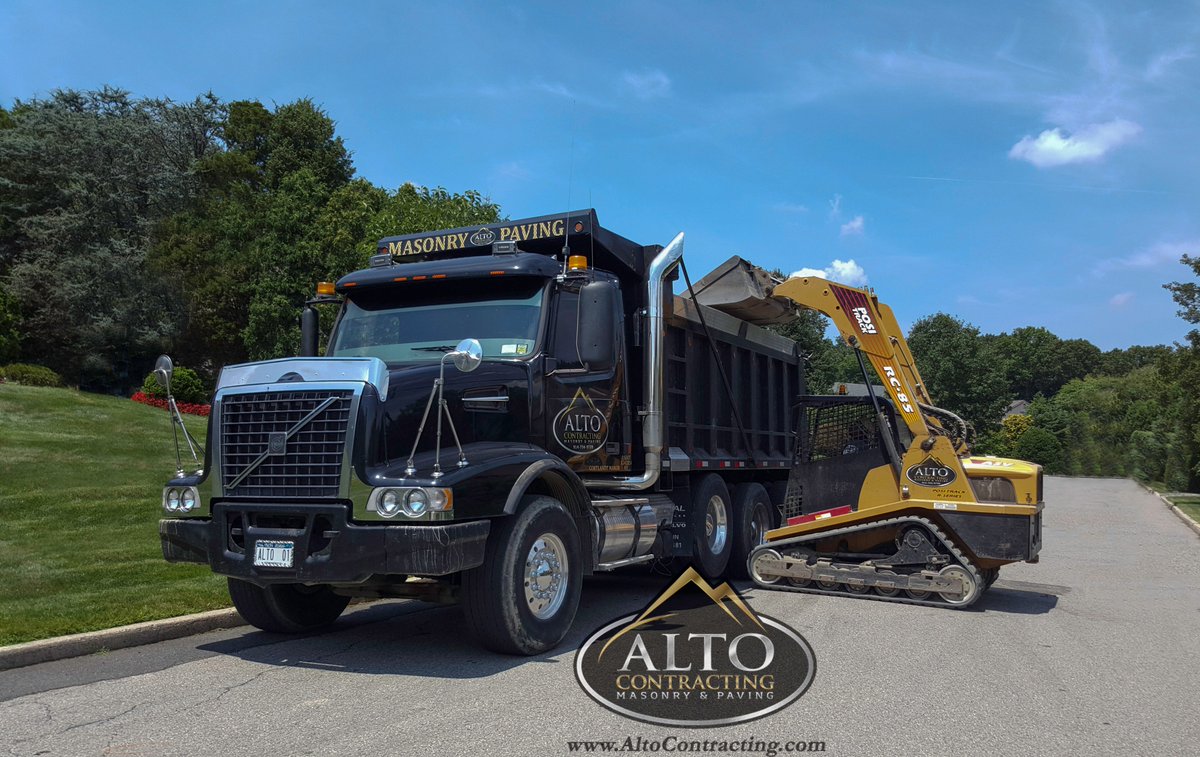 Loading up at the job site.

Altocontracting.com
(914) 734-9739

#driveway #paving #asphalt #blacktop #sealcoating #drivewaysealing #westchester #westchestercounty #paver #contractor #hardscape