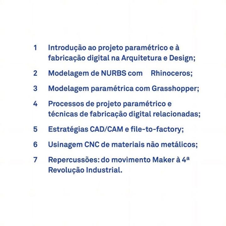 Parametricismo's tweet photo. Curso de modelagem paramétrica e #DigiFab com #Rhino3D e #Gh3D com @ErnestoBueno e @julianomonteiro no #teu_tua e #fablabcidadaniacajuru https://t.co/yCeWEr1IxL https://t.co/BXWRIvmgoT