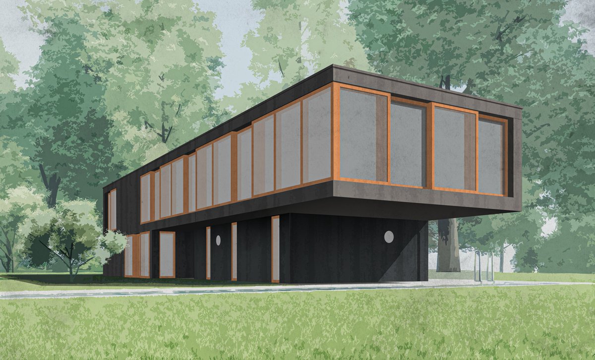 JordDigital's tweet photo. Internal &amp; External Architectural collages/renders.

Produced from a model and enhanced in Photoshop by myself as part of my university coursework. https://t.co/obWiX4RxwZ