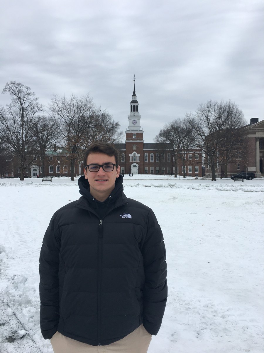CharlieBaer71's tweet photo. Many thanks to the coaches @DartFootball who took the time to talk with me about Dartmouth College and the football program. @coach_dobes @coachkeithclark.  Special shout out to @hank_knez for the great tour.  
@HitterFootball @EDGYTIM @CoachBigPete https://t.co/tal0bPpClF