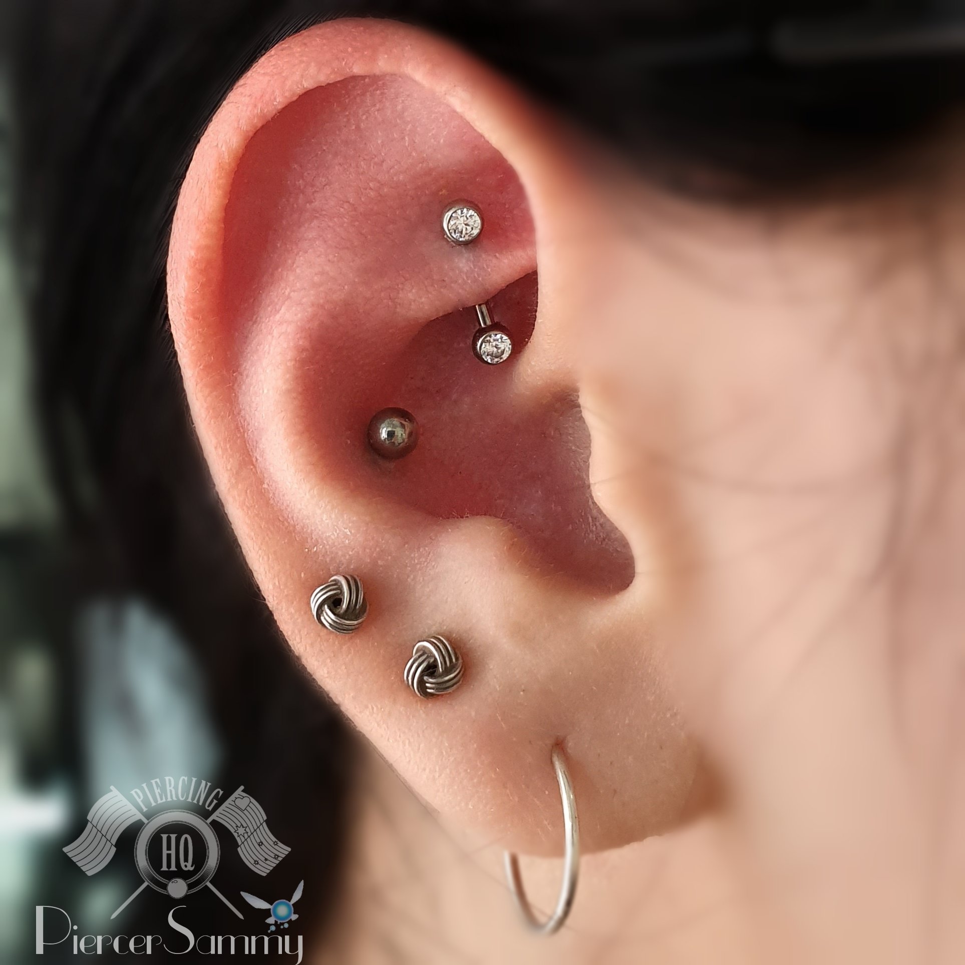 Sparkly industrial deals piercing