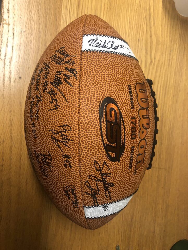 Beta_KSU's tweet photo. Join us this Saturday for our first rush event of the year. We will be raffling off this @KStateFB to one lucky winner. Contact @CarterBlack424 or @CaseyLanoue if you have any questions. https://t.co/E44xgnAuzg