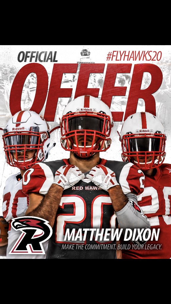 Blessed to have an offer from <a href="/RiponRedHawkFB/">Red Hawk Football</a> <a href="/Jmar56/">Jake Marshall</a>