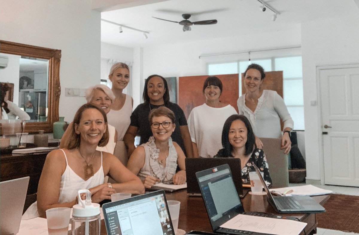 Love1Nils's tweet photo. Can already tell 2020 is going to be another amazing year of growth for our team! What started as a one-woman shop in 2018 is now a unit of 8 brilliant women serving as our Leadership Team.

#lovenils #singaporecharity #kidswithcancer #beahero https://t.co/cFQT0Bh9Pl