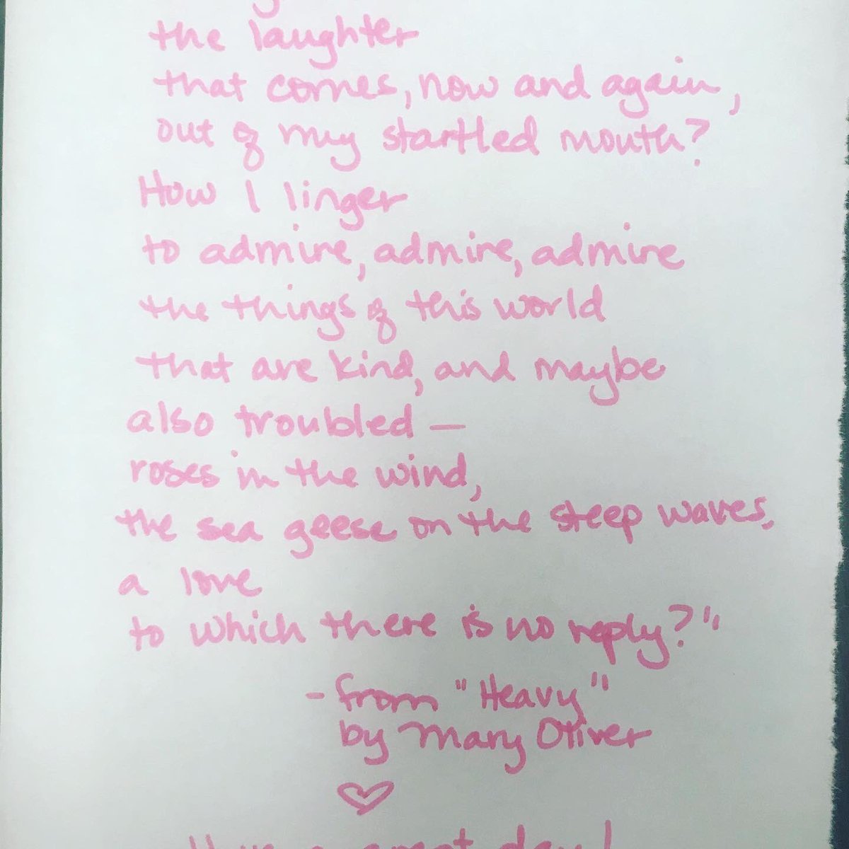 ImperfectionsN's tweet photo. Admire. (Cross stitch on 16-ct. Aida cloth; felt.) @wholefoods #craftinpublic #crossstitch #xstitch #maryoliverpoetry https://t.co/XzHPxU7rpp