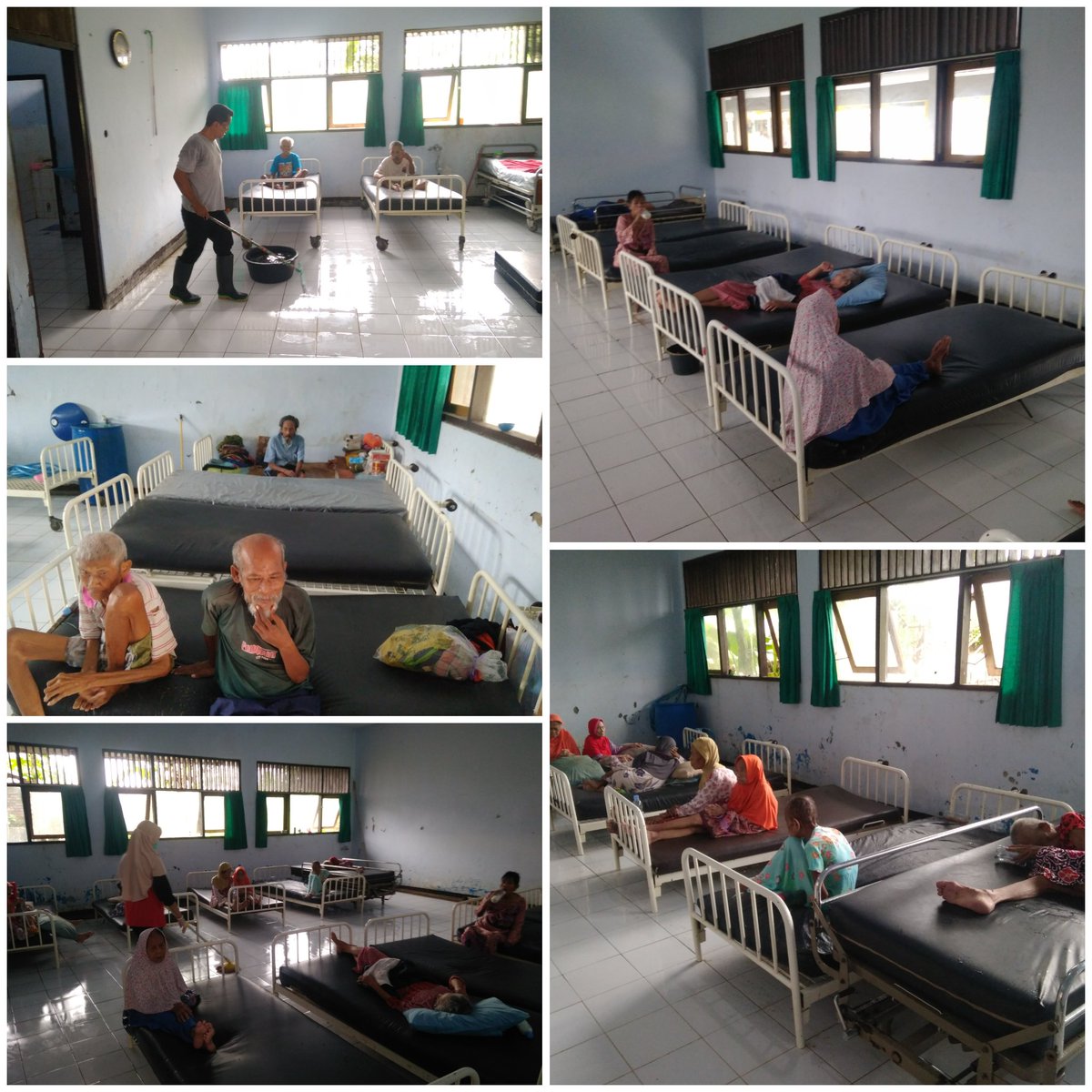 pantibojongbata's tweet image. Kegiatan rutin setiap hari di Ruang Perawatan Khusus (RPK) bagi Penerima Manfaat Lanjut Usia kondisi bedrest, oleh Petugas dari Panti Pelayanan Sosial Lanjut Usia Bojongbata Pemalang dan Rumpelsos Lansia Klampok Brebes. @dinsosjateng @ganjarpranowo @TajYasinMZ @sarwapramana