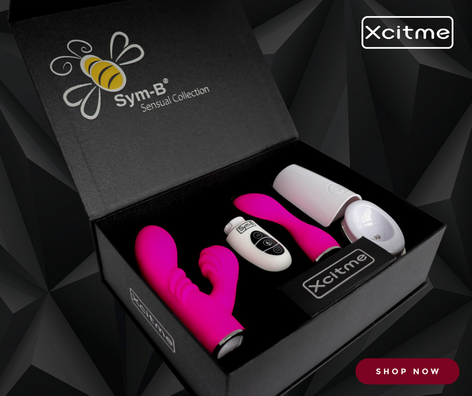 xcitmedesigns's tweet photo. Meet the Bee Team! Sym-B® Sensual Collection by Xcitme® raises the standard for Performance, Convenience and Value. 
👉Get your own vibrator now! 🌎 https://t.co/YGaXxVSXxA

.
.
#BeeToo #JustByourself #BTogether #BHappy #xcitme #xcitmedesigns #symb #vibrators #dildo #gspot https://t.co/fENZ4sIAkW