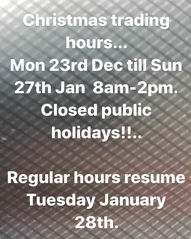 BEN_coffee's tweet photo. Last week of our Xmas trading hours. Regular hours resume from Tuesday 28th of January. https://t.co/mPTIOu43CX https://t.co/sI7Ed4UxCa