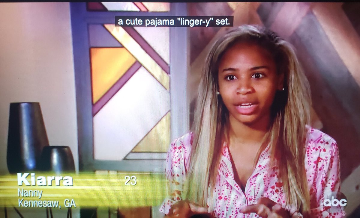 madisentweets's tweet image. The devil works hard, but the Bachelor subtitle writers work harder #TheBachelor