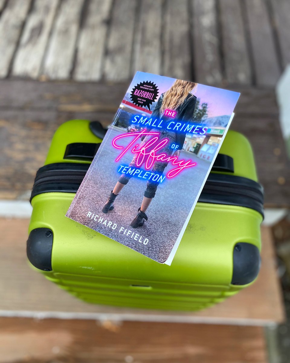richard_fifield's tweet photo. The Small Crimes of Tiffany Templeton ✨On sale 3/10✨
#penguinteen #razorbill #bookstogram #YA https://t.co/5e741kdXkw