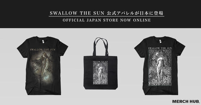 Newer merch added to our webstore for #Japan 

新商品！
Swallow The Sunの公式アパレルが日本に登場！

merchhub.jp/artist/swallow…

#SwallowTheSun #JapanStore #officialgoods