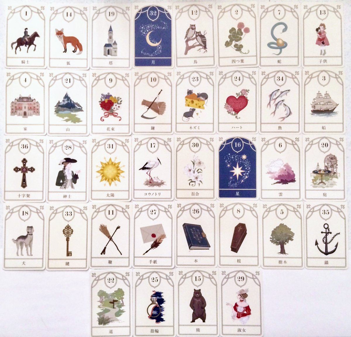 〜☆フォロワー1万人感謝企画☆〜
抽選でフォロワー3名様に、ルノルマンカード占い鑑定をプレゼント！
応募〆切1月29日

非公開鑑定です。
DMにて、1000文字以上のボリュームで鑑定結果をお送りします。

応募方法は
1・このツイートをリツイート
2・「占い希望」とDM

＃実践ルノルマンカード入門