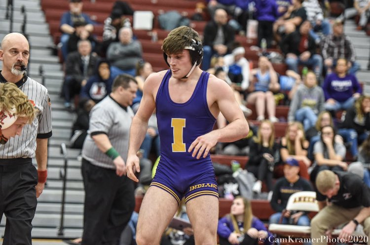 Tork76's tweet photo. .@NickBonanno609 earned his 100th win & 160 pound 🥇
today at the #BobSharp
#IAhswr https://t.co/5I8ZACRGSW